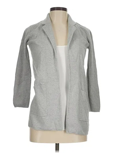 Pre-owned Jcrew Cardigan Sweater In Gray