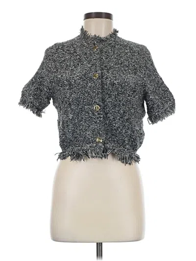 Pre-owned Jcrew Cardigan Sweater In Gray