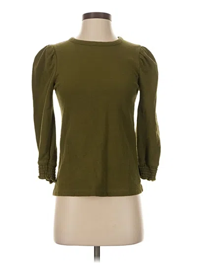 Pre-owned Jcrew Cardigan Sweater In Green
