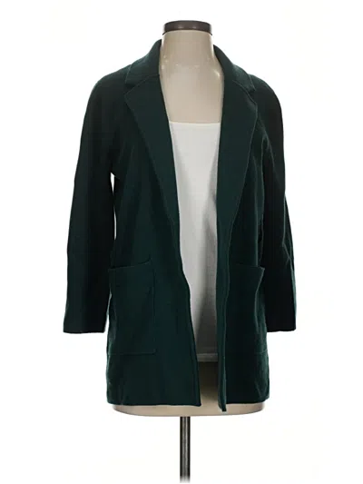 Pre-owned Jcrew Cardigan Sweater In Green
