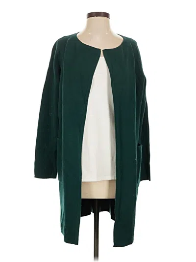 Pre-owned Jcrew Cardigan Sweater In Green