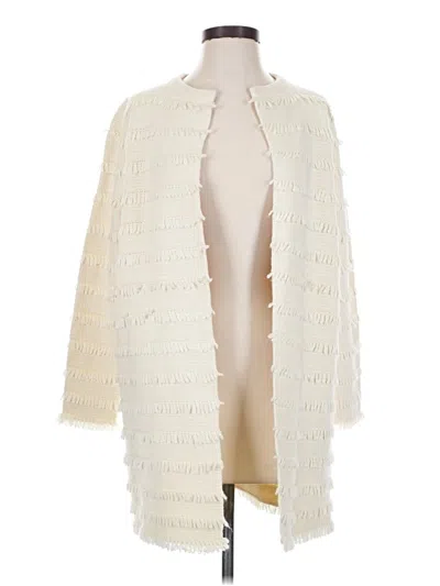 Pre-owned Jcrew Cardigan Sweater In Ivory