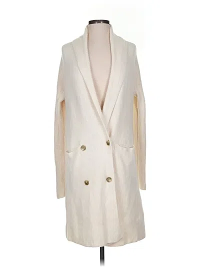 Pre-owned Jcrew Cardigan Sweater In Ivory