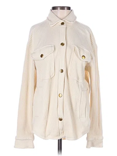 Pre-owned Jcrew Cardigan Sweater In Ivory