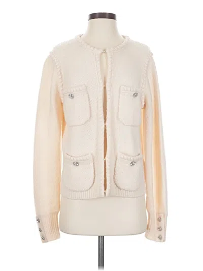 Pre-owned Jcrew Cardigan Sweater In Ivory