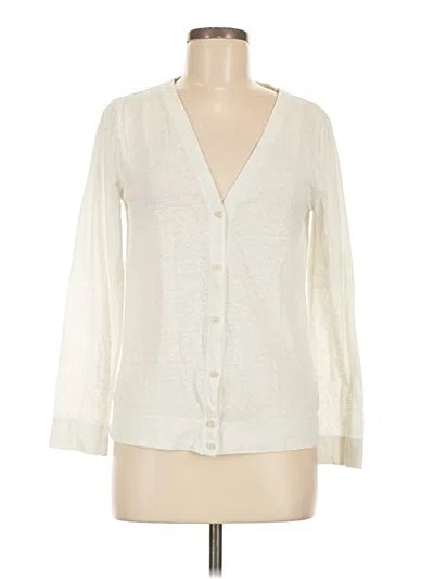 Pre-owned Jcrew Cardigan Sweater In Ivory