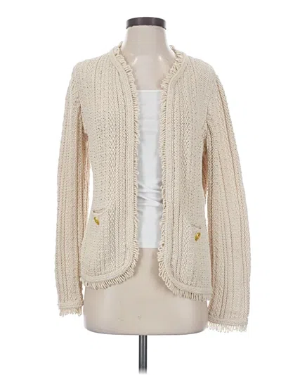 Pre-owned Jcrew Cardigan Sweater In Ivory