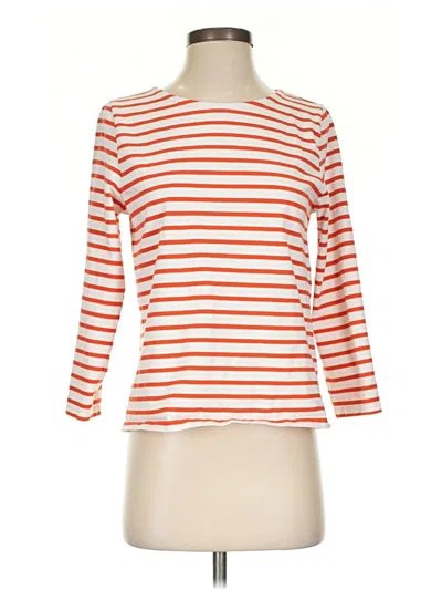 Pre-owned Jcrew Cardigan Sweater In Orange