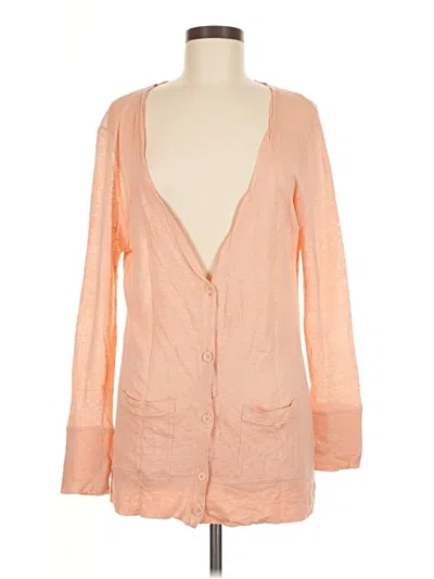 Pre-owned Jcrew Cardigan Sweater In Orange