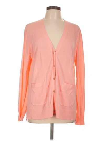 Pre-owned Jcrew Cardigan Sweater In Orange