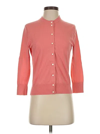 Pre-owned Jcrew Cardigan Sweater In Orange