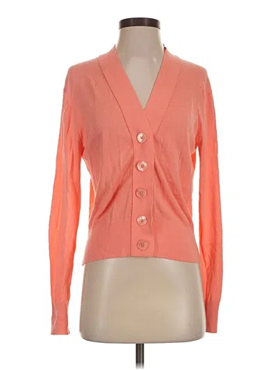 Pre-owned Jcrew Cardigan Sweater In Orange