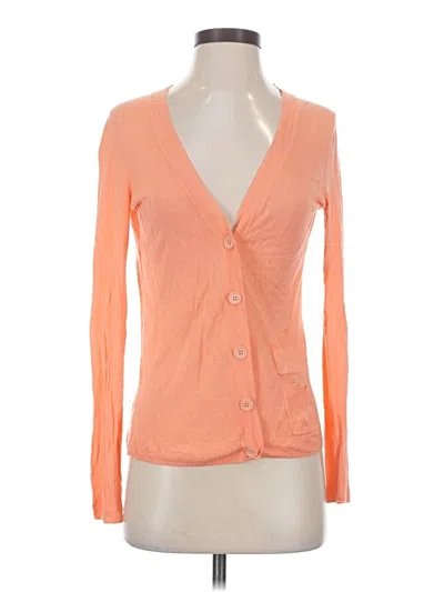 Pre-owned Jcrew Cardigan Sweater In Orange
