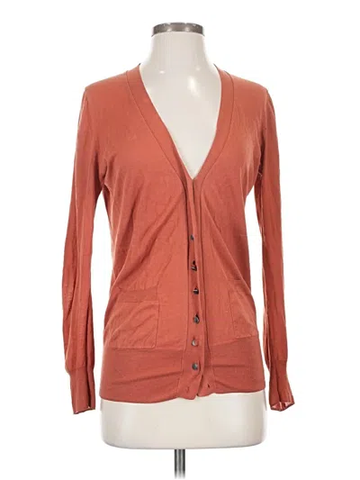 Pre-owned Jcrew Cardigan Sweater In Orange