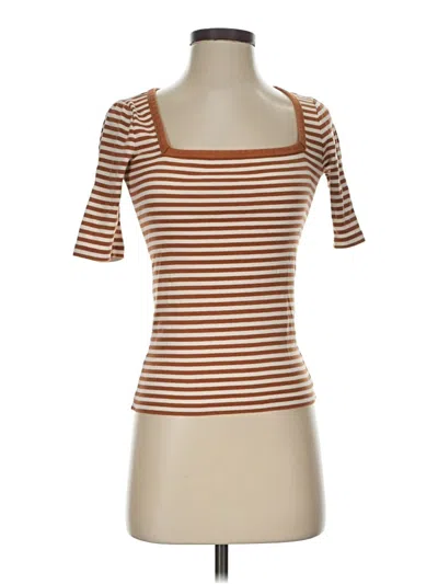 Pre-owned Jcrew Cardigan Sweater In Orange