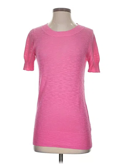 Pre-owned Jcrew Cardigan Sweater In Pink