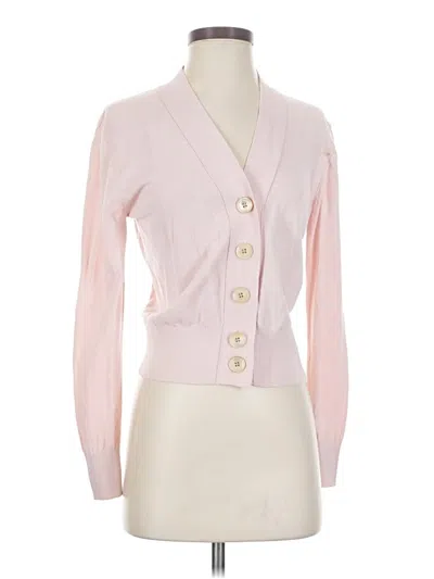 Pre-owned Jcrew Cardigan Sweater In Pink