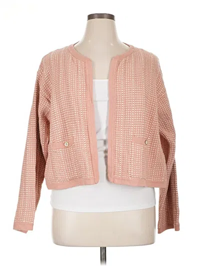Jcrew Cardigan Sweater In Pink
