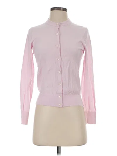 Pre-owned Jcrew Cardigan Sweater In Pink