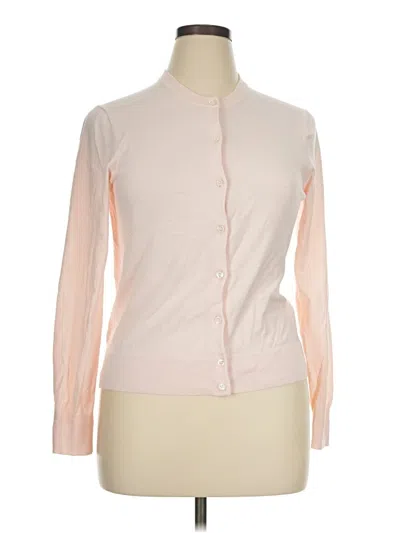 Pre-owned Jcrew Cardigan Sweater In Pink