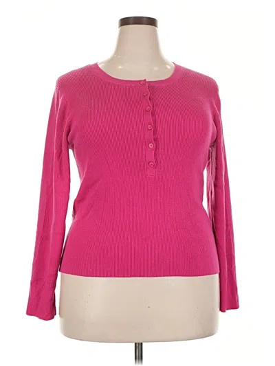 Pre-owned Jcrew Cardigan Sweater In Pink