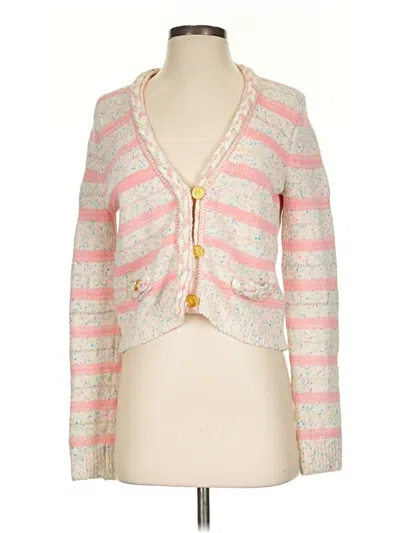 Pre-owned Jcrew Cardigan Sweater In Pink