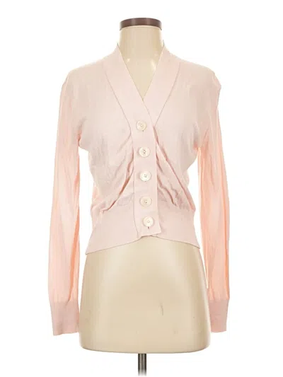 Pre-owned Jcrew Cardigan Sweater In Pink