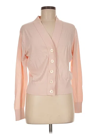 Pre-owned Jcrew Cardigan Sweater In Pink