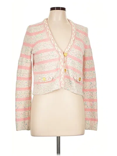 Pre-owned Jcrew Cardigan Sweater In Pink