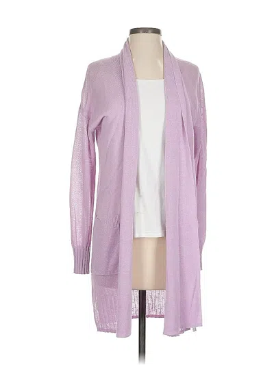 Pre-owned Jcrew Cardigan Sweater In Purple