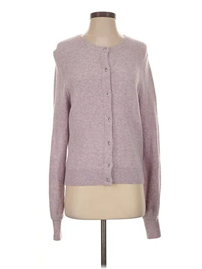 Pre-owned Jcrew Cardigan Sweater In Purple