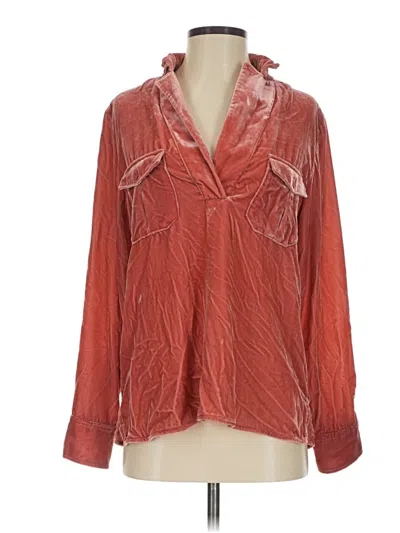 Pre-owned Jcrew Cardigan Sweater In Red