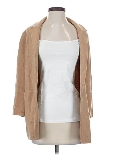 Pre-owned Jcrew Cardigan Sweater In Tan