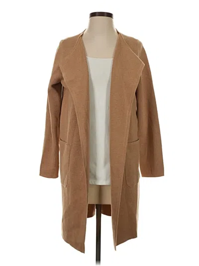 Pre-owned Jcrew Cardigan Sweater In Tan