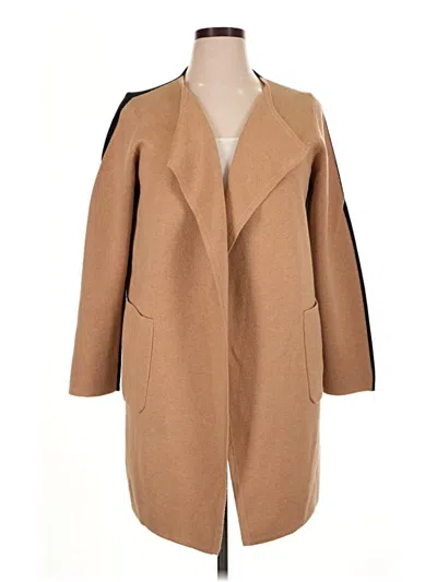Pre-owned Jcrew Cardigan Sweater In Tan
