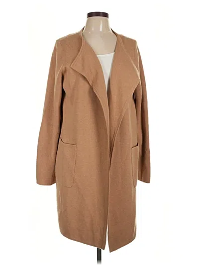 Pre-owned Jcrew Cardigan Sweater In Tan