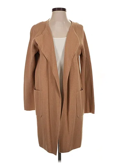 Pre-owned Jcrew Cardigan Sweater In Tan