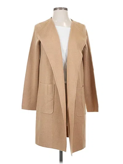 Pre-owned Jcrew Cardigan Sweater In Tan