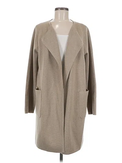 Pre-owned Jcrew Cardigan Sweater In Tan
