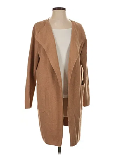 Pre-owned Jcrew Cardigan Sweater In Tan