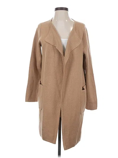 Pre-owned Jcrew Cardigan Sweater In Tan