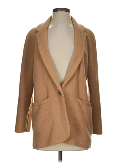 Pre-owned Jcrew Cardigan Sweater In Tan