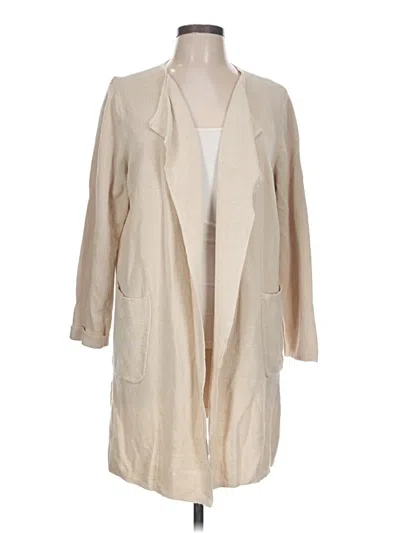 Pre-owned Jcrew Cardigan Sweater In Tan