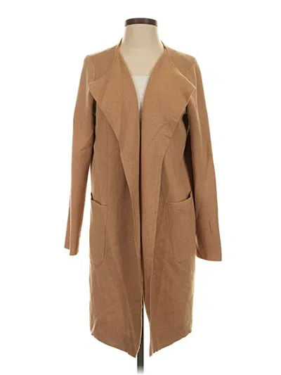 Pre-owned Jcrew Cardigan Sweater In Tan
