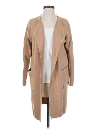 Pre-owned Jcrew Cardigan Sweater In Tan
