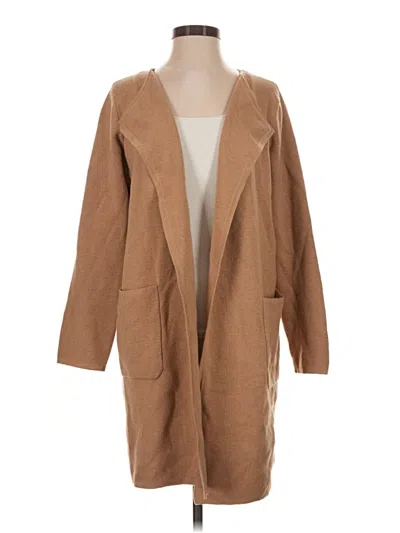 Pre-owned Jcrew Cardigan Sweater In Tan