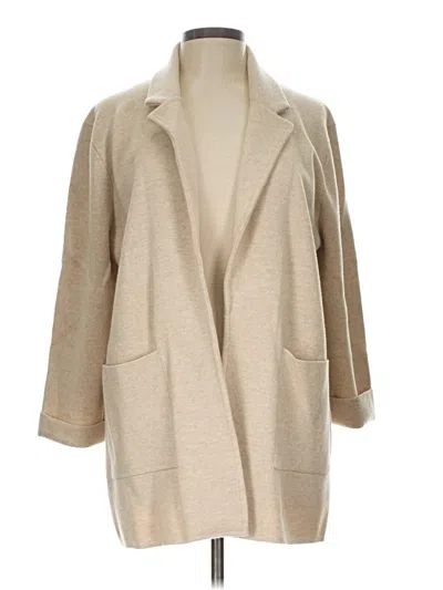 Pre-owned Jcrew Cardigan Sweater In Tan