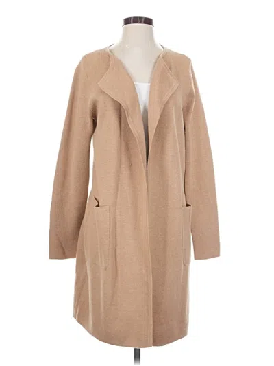 Pre-owned Jcrew Cardigan Sweater In Tan