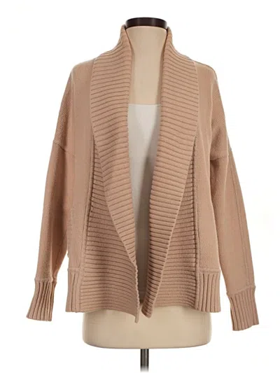 Pre-owned Jcrew Cardigan Sweater In Tan