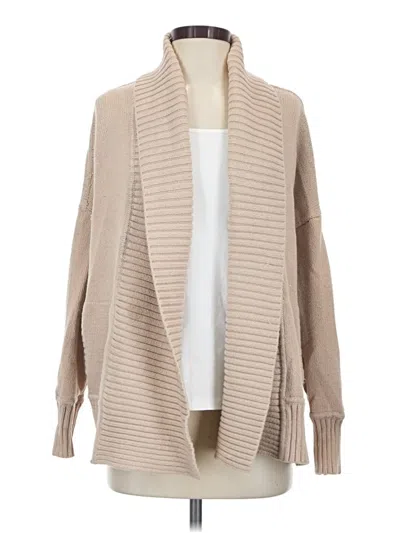 Pre-owned Jcrew Cardigan Sweater In Tan